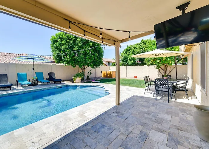 Ferienhaus Relax Poolside & Golf: Family Gem In North Phoenix